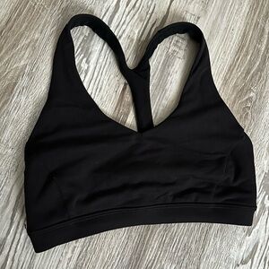 Black Sports Bra